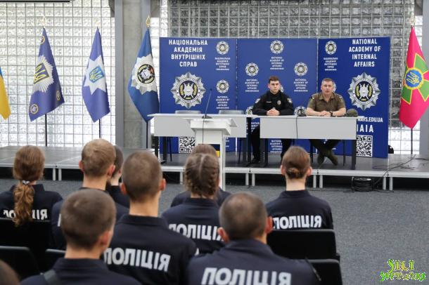 Зустріч із першокурсниками: діалог, нові можливості й активна курсантська спільнота Зустріч із першокурсниками: діалог, нові можливості й активна курсантська спільнота
