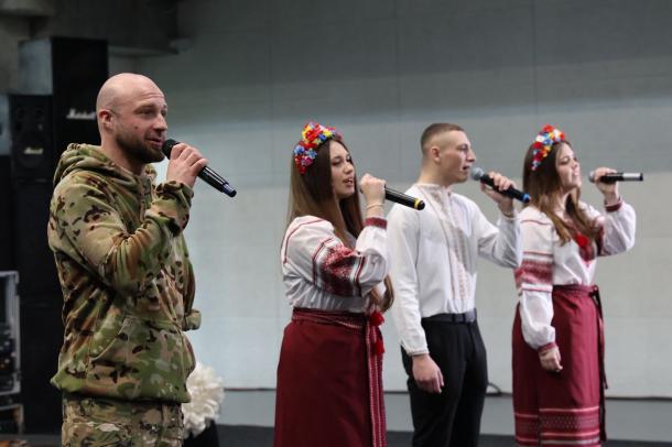 Концертна програма в ННІПД на вшанування Кобзаря Концертна програма в ННІПД на вшанування Кобзаря