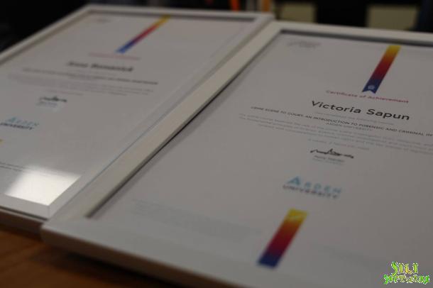 Учасники наукового гуртка НАВС пройшли міжнародні освітні курси Учасники наукового гуртка НАВС пройшли міжнародні освітні курси