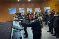 Курсанти НАВС удосконалюють бойові навички з інструкторами – поліцейськими Київщини Фото