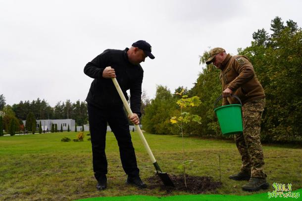 Алея пам’яті героїв у навчально-науковому інституті поліцейської діяльності НАВС Алея пам’яті героїв у навчально-науковому інституті поліцейської діяльності НАВС