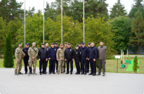 Алея пам’яті героїв у навчально-науковому інституті поліцейської діяльності НАВС Фото