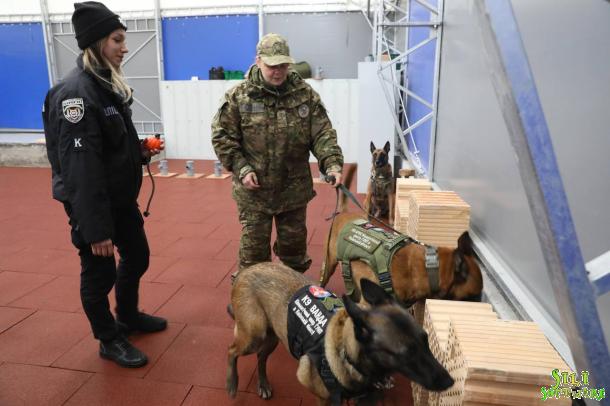 Вивчення криміналістики курсантами НАВС на базі Кінологічного центру ГУНП в Київській області Вивчення криміналістики курсантами НАВС на базі Кінологічного центру ГУНП в Київській області