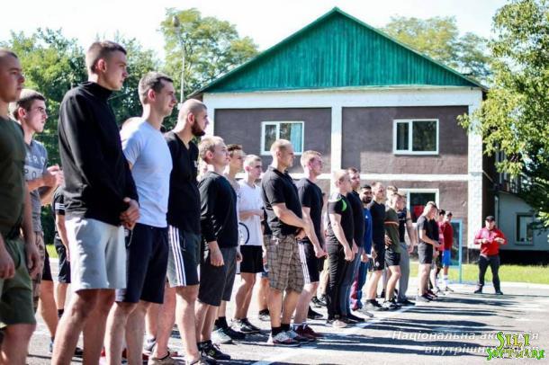 Cпортивні змагання в Київському центрі первинної професійної підготовки Cпортивні змагання в Київському центрі первинної професійної підготовки