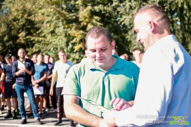 Cпортивні змагання в Київському центрі первинної професійної підготовки Cпортивні змагання в Київському центрі первинної професійної підготовки