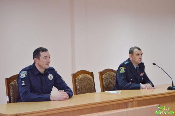 Зустріч курсантів з начальником Бориспільского ВП ГУНП в Київській області Зустріч курсантів з начальником Бориспільского ВП ГУНП в Київській області