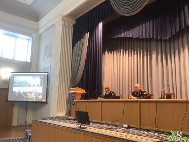 Робоча зустріч ректора НАВС зі здобувачами академії Робоча зустріч ректора НАВС зі здобувачами академії