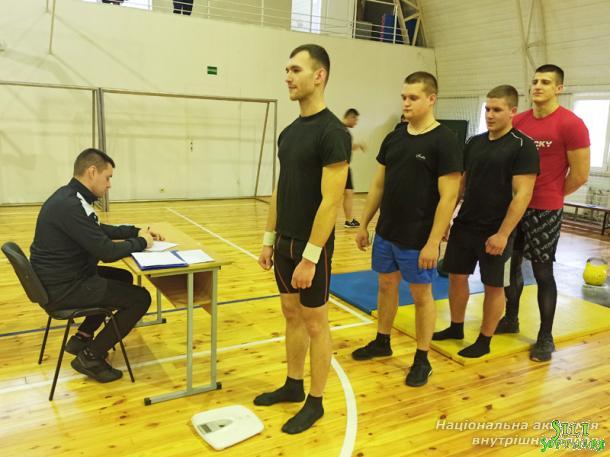 Чемпіонат ННІ № 1 НАВС із гирьового спорту Чемпіонат ННІ № 1 НАВС із гирьового спорту