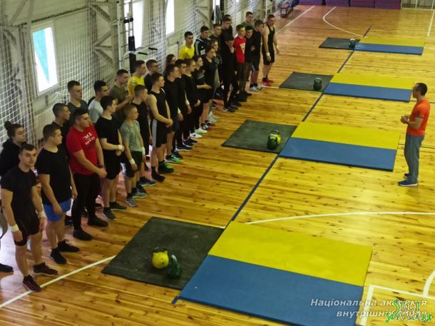 Чемпіонат ННІ № 1 НАВС із гирьового спорту Чемпіонат ННІ № 1 НАВС із гирьового спорту