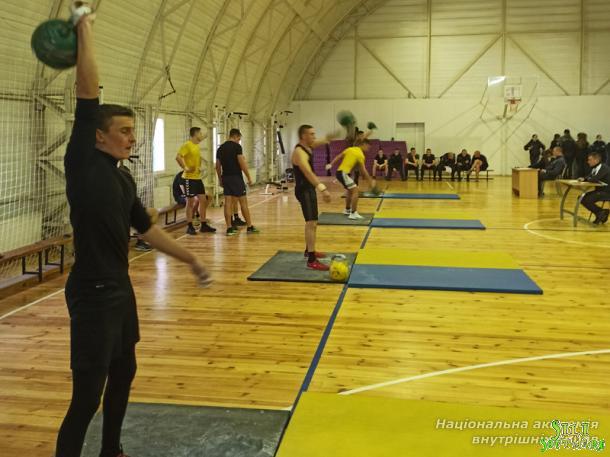 Чемпіонат ННІ № 1 НАВС із гирьового спорту Чемпіонат ННІ № 1 НАВС із гирьового спорту