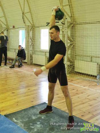 Чемпіонат ННІ № 1 НАВС із гирьового спорту Чемпіонат ННІ № 1 НАВС із гирьового спорту