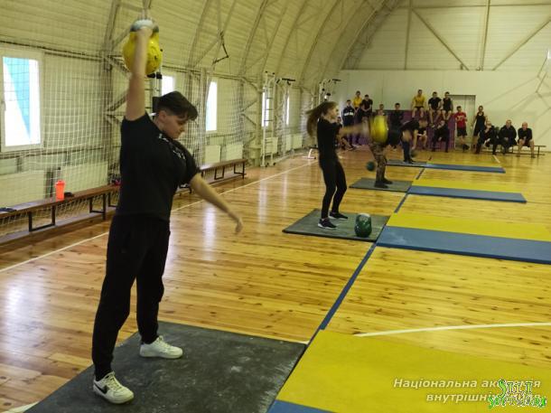 Чемпіонат ННІ № 1 НАВС із гирьового спорту Чемпіонат ННІ № 1 НАВС із гирьового спорту