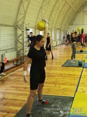 Чемпіонат ННІ № 1 НАВС із гирьового спорту Чемпіонат ННІ № 1 НАВС із гирьового спорту