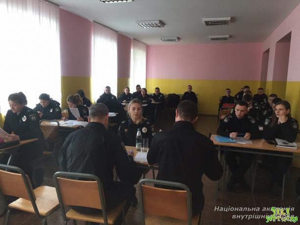 Захист навчальної практики курсантами 3-го курсу навчально-наукового інституту № 1 НАВС Захист навчальної практики курсантами 3-го курсу навчально-наукового інституту № 1 НАВС