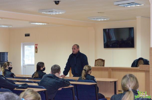 Зустріч директора інституту з курсантами в ННІ №1 Зустріч директора інституту з курсантами в ННІ №1