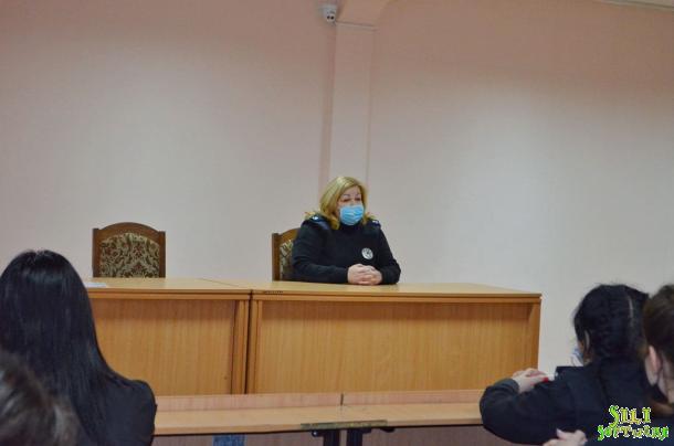 Вихована бесіда з курсантами ННІ №1 Вихована бесіда з курсантами ННІ №1
