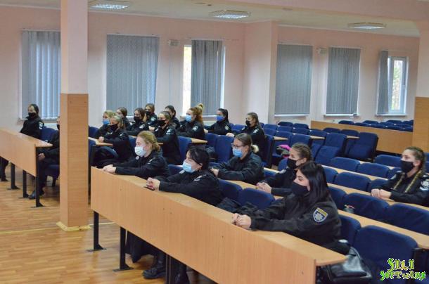 Вихована бесіда з курсантами ННІ №1 Вихована бесіда з курсантами ННІ №1