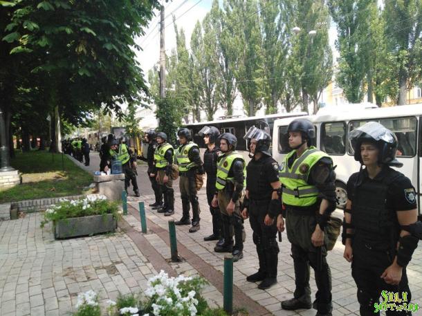 Охорона публічного порядку під час «Маршу рівності» Охорона публічного порядку під час «Маршу рівності»