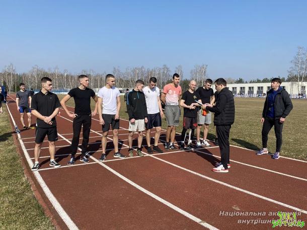 Легкоатлетична естафета в ННІ № 1 НАВС Легкоатлетична естафета в ННІ № 1 НАВС